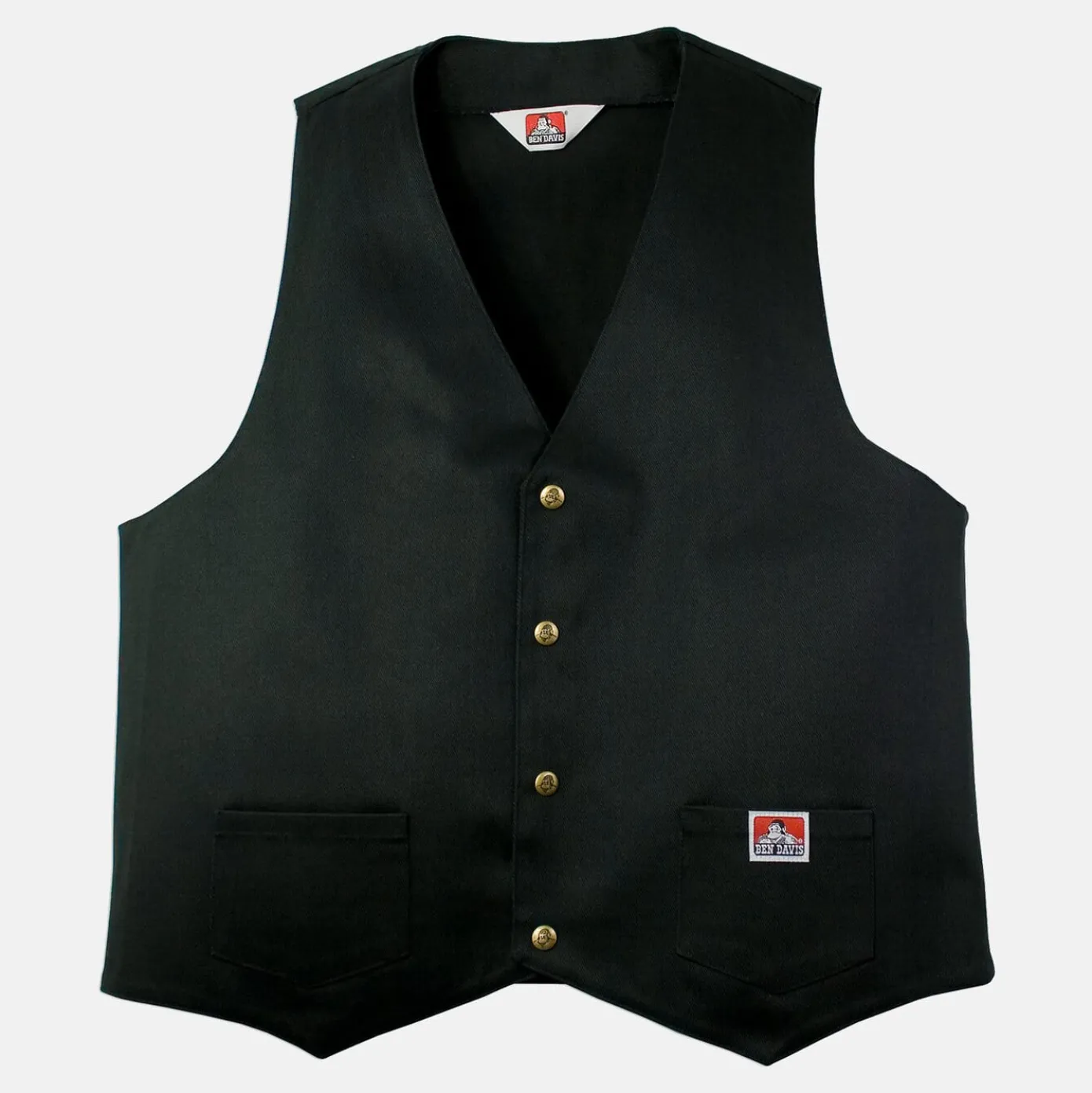 Solid Vest - Black
